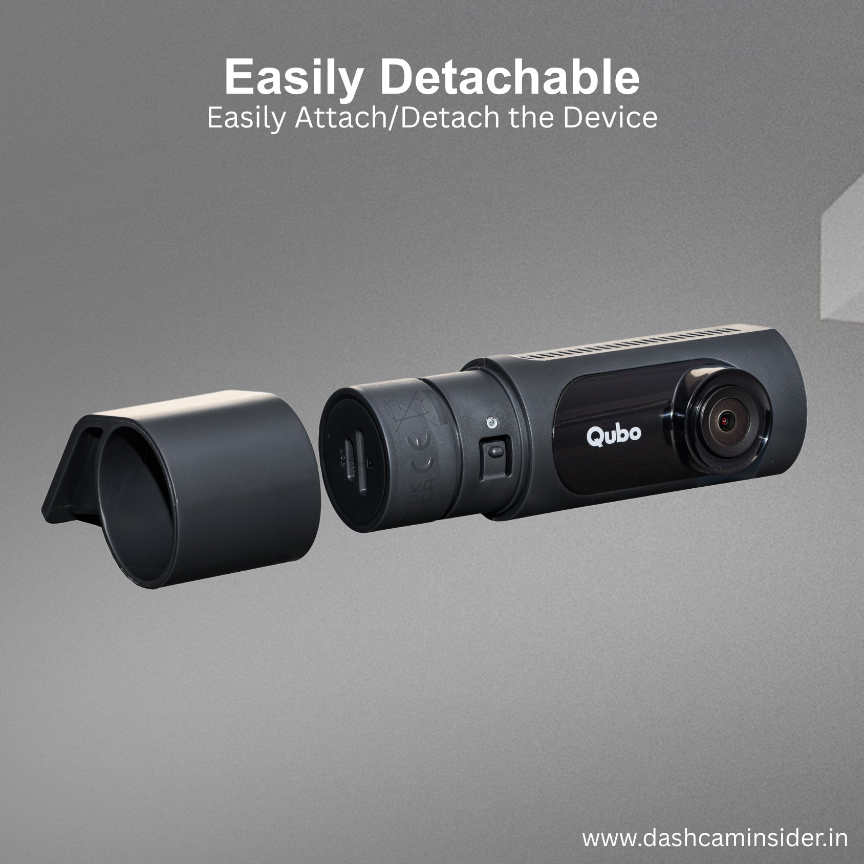 Easily Detachable