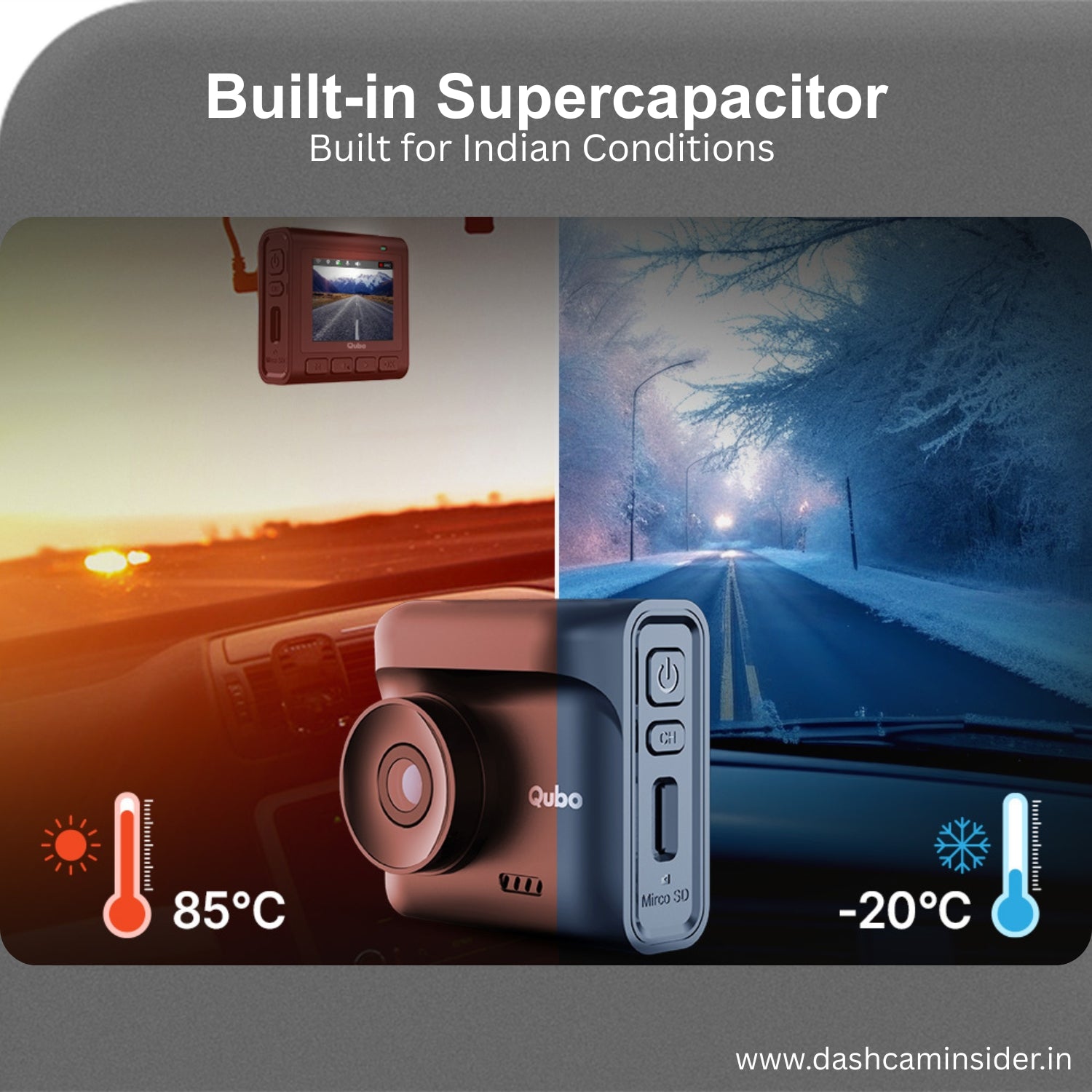 Built-in Supercapacitor