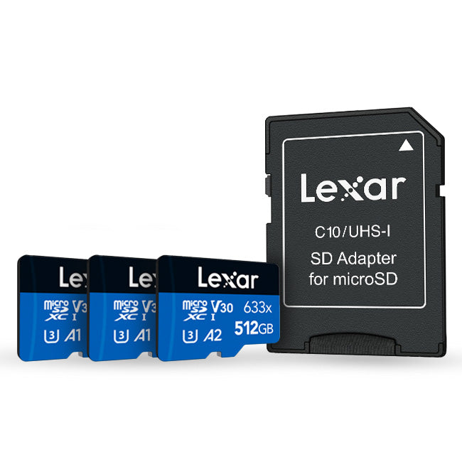 Easily transfer files with included adapter