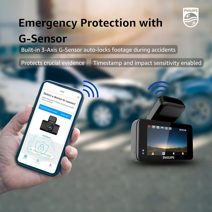 Philips GoSure 5101 Dash Cam