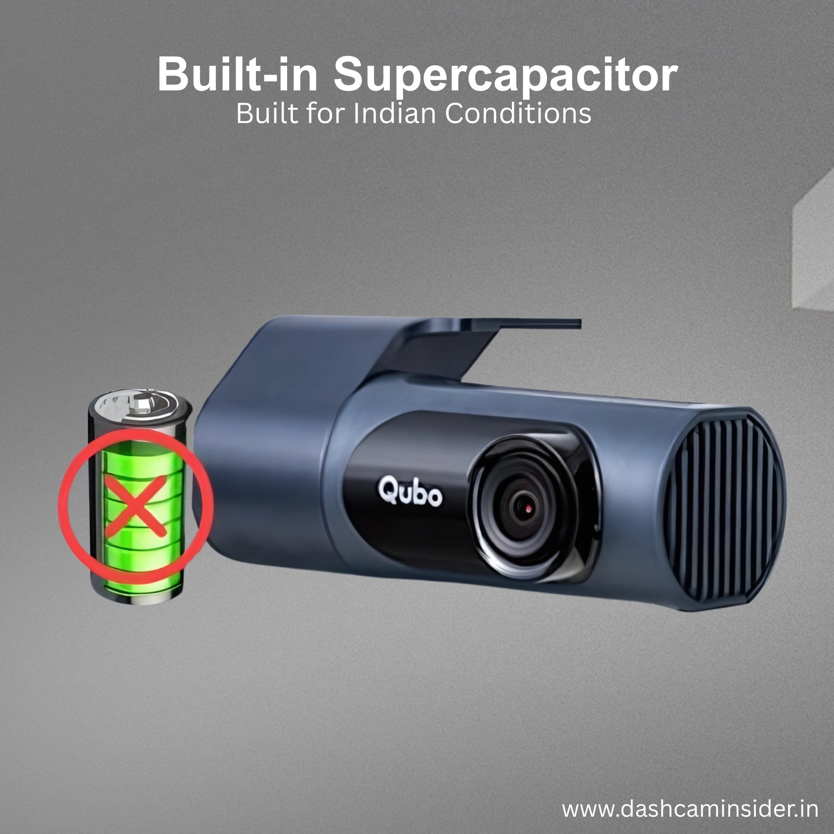 Built-in Supercapacitor