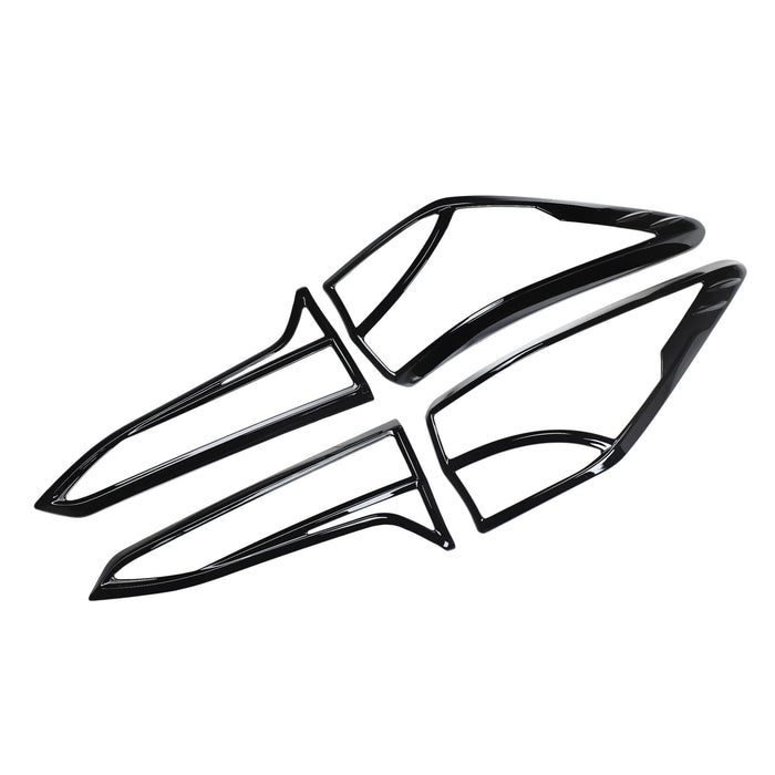 Black Applique Kit for Fortuner 2016-19 Set of 5 Items