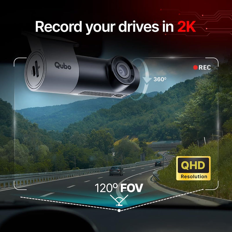 Qubo Dash Cam Pro 2K