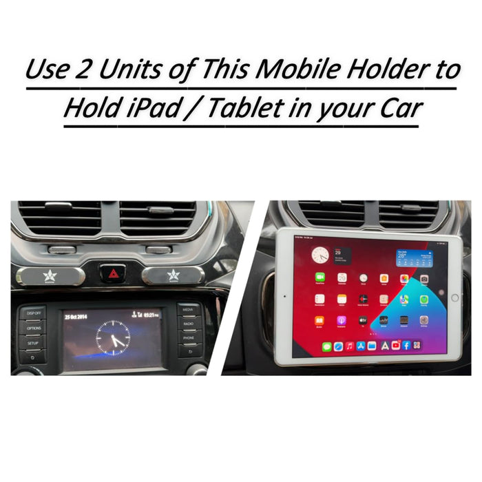 Blackstar [Original MX1 Magnetic Mobile Phone Holder for Car Dashboard/Bike/Home/Office - (MAGSAFE Incompatible)