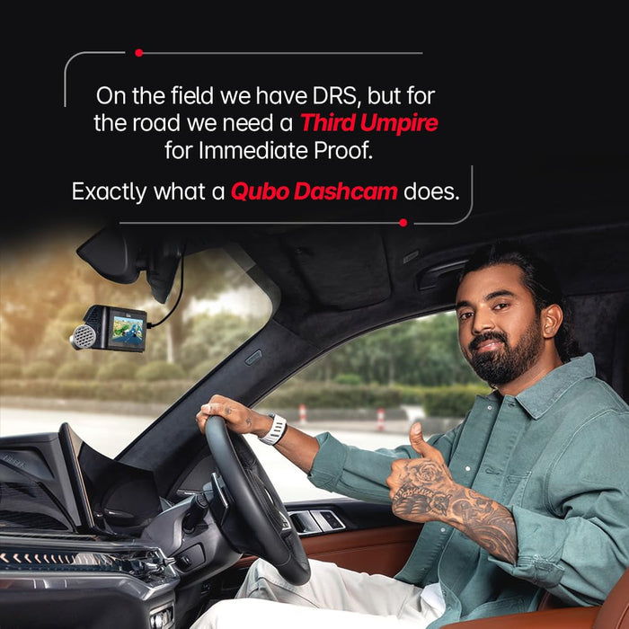 Qubo Car Dashcam Pro 3K