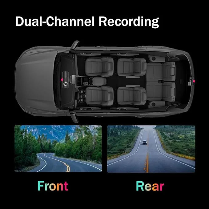 DDPAI N1 Dual Channel Car Dash Camera