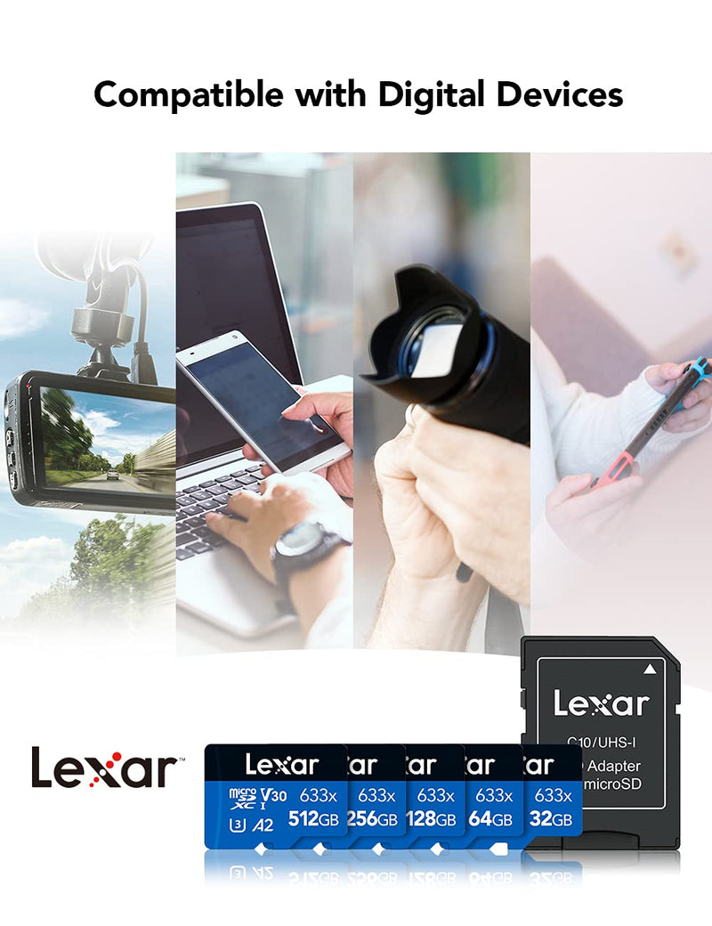 Lexar 633x 128GB Micro SD