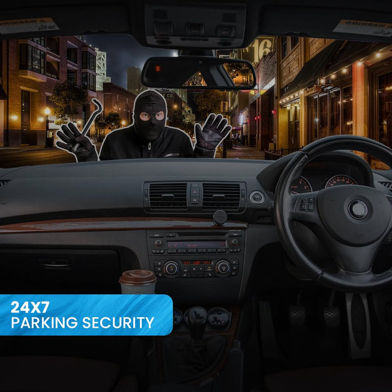 Otobots DVR3035 Car Dash Camera with 2K Real QHD, Recording, 24H Parking Monitoring, WiFi App Control, Night Vision, G-Sensor, 2.0 Inch" IPS LCD Display, Smart Collision Detection.