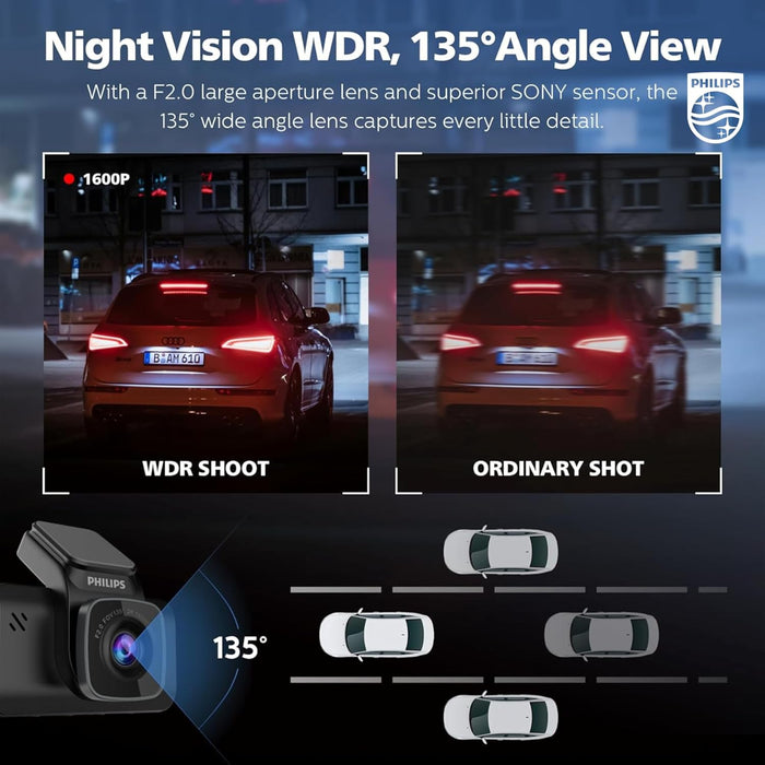 Philips GoSure 5101 Dash Cam