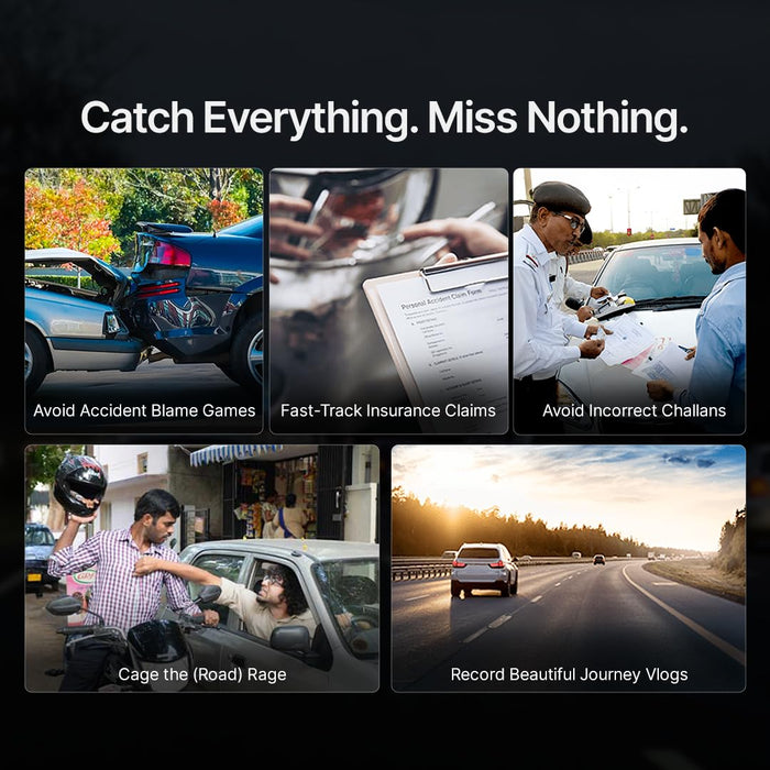 Qubo Car Dashcam Pro 3K