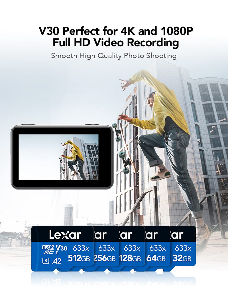Lexar 633x 128GB Micro SD