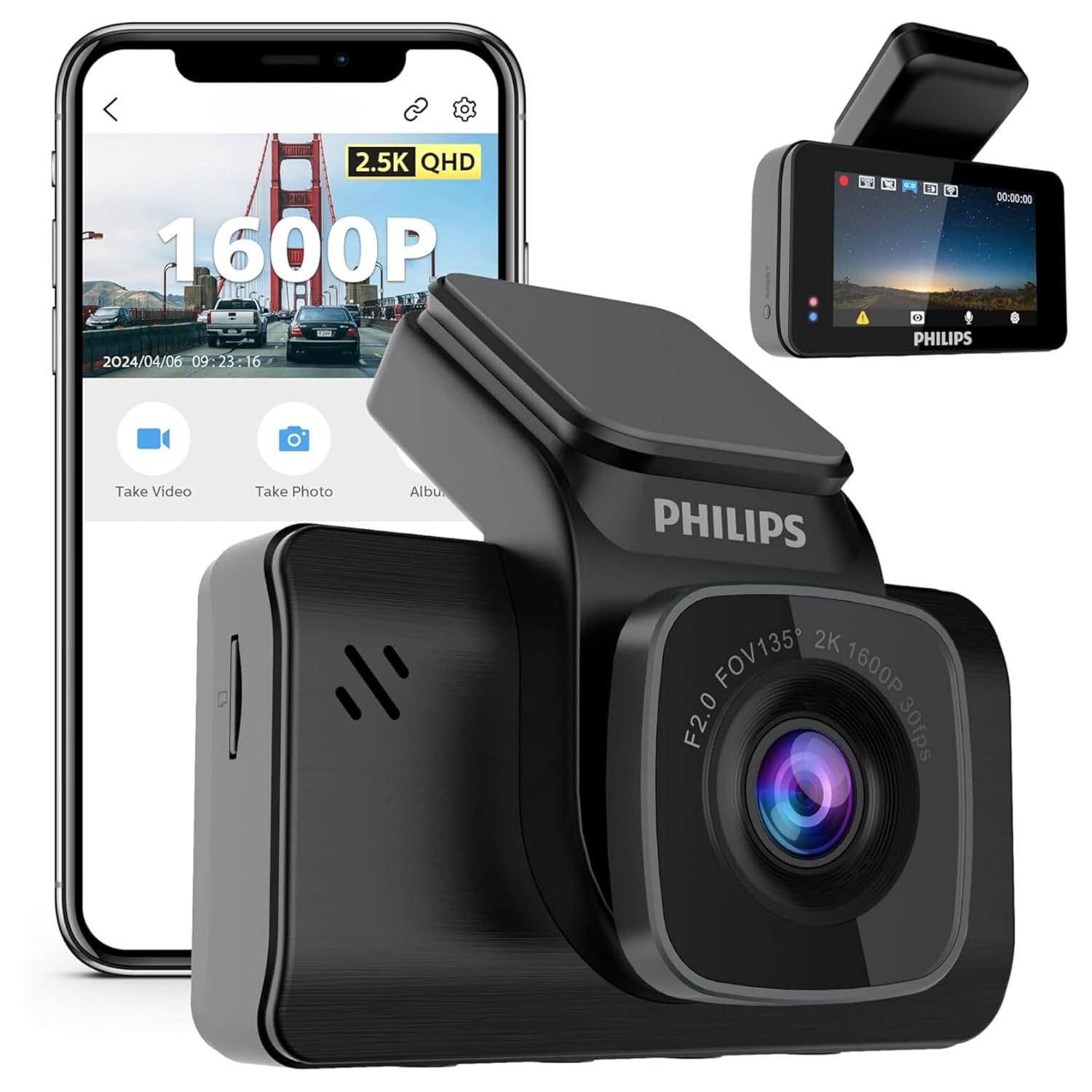 Philips GoSure 5101 Dash Cam
