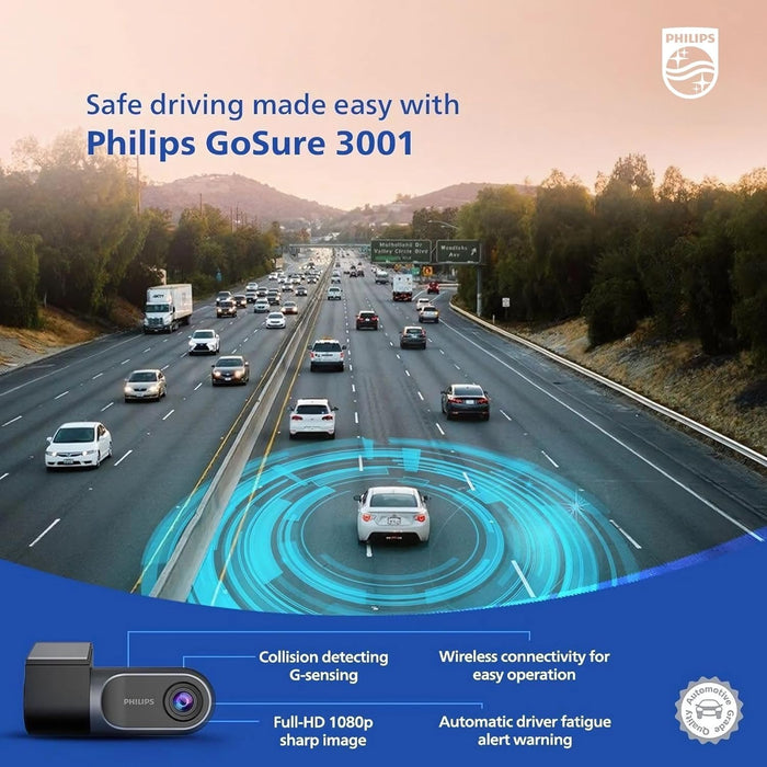 PHILIPS GS 3001 Dash Camera for Car