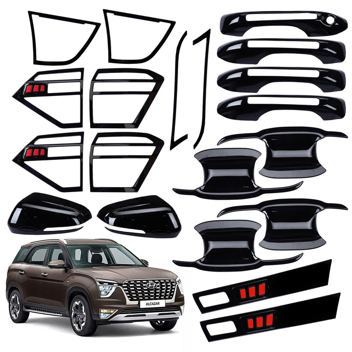 Black Applique Kit for Alcazar Set of 5 Items