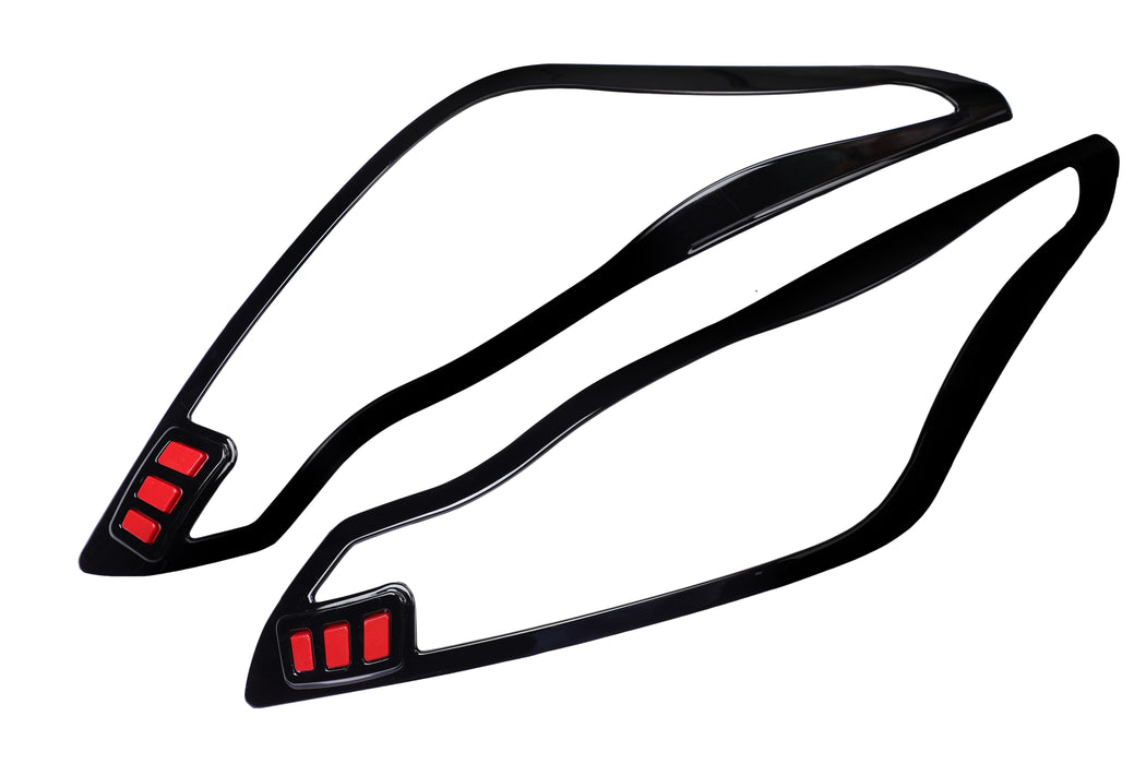 Black Applique Kit for Baleno 2022+ Set of 4 Items