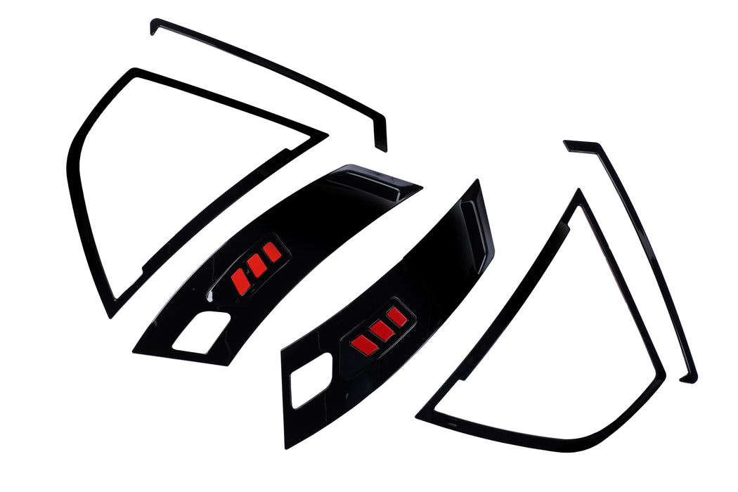 Black Applique Kit for Creta 2020 Set of 5 Items