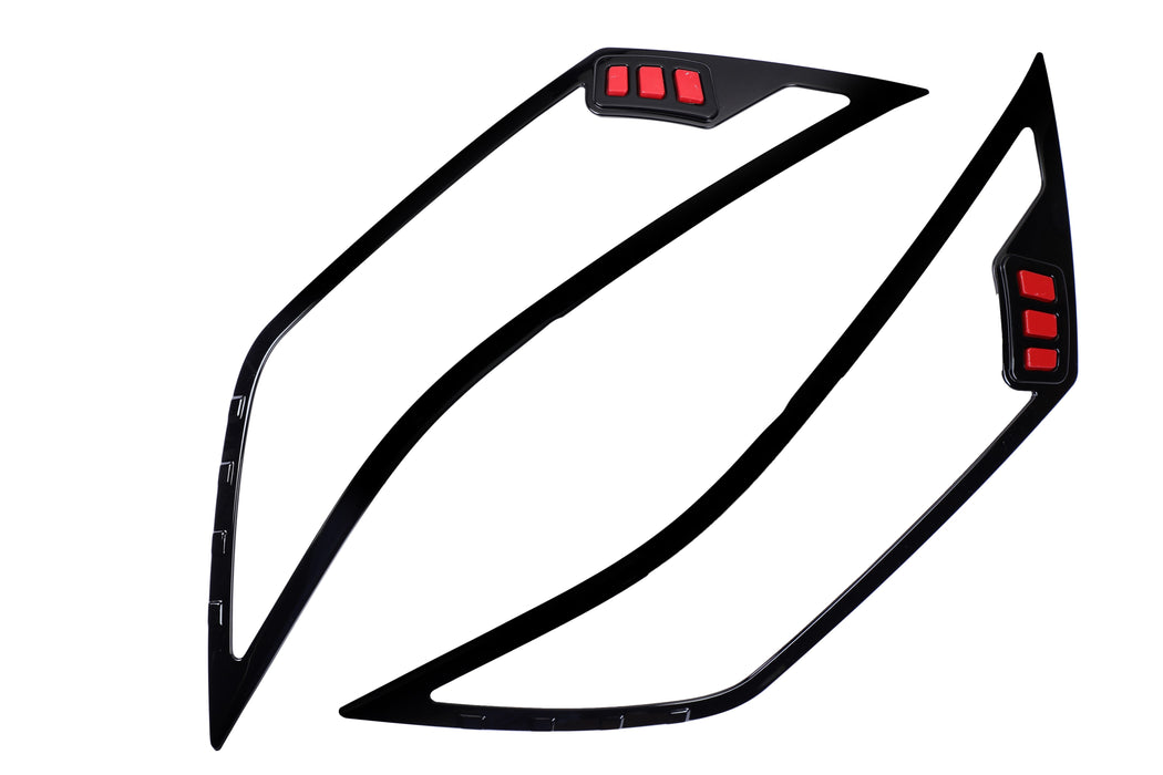 Black Applique Kit for I-20 2020 Set of 5 Items