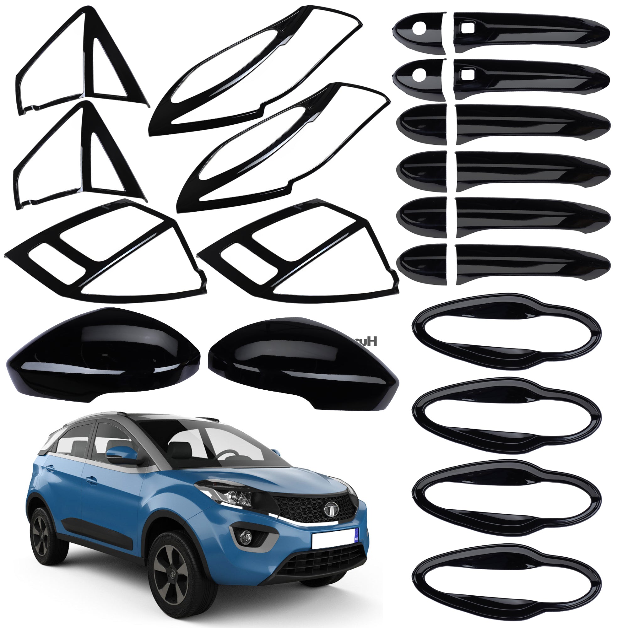 Black Applique Kit for Nexon Set of 5 Items