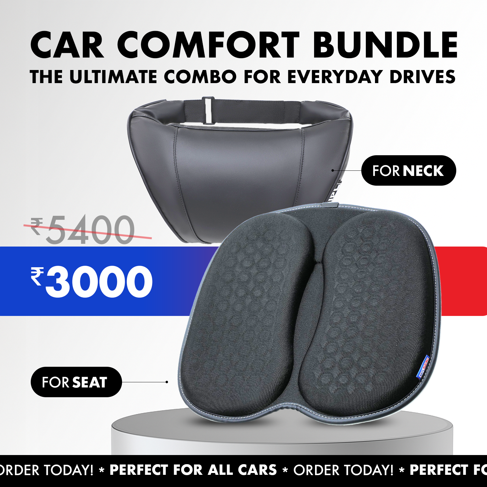 SIPL Ultimate Car Comfort Bundle
