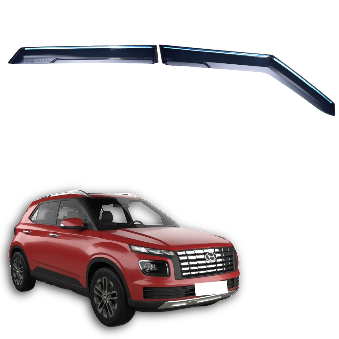 Door Visor Chromeline For Hyundai Venue (2019) Onwards