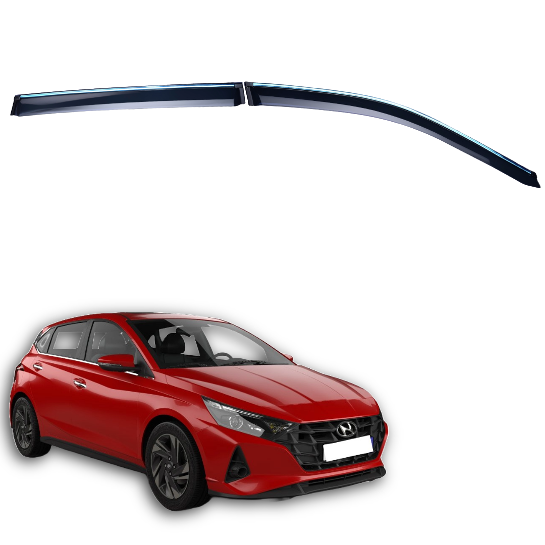Door Visor Chromeline For Hyundai i20