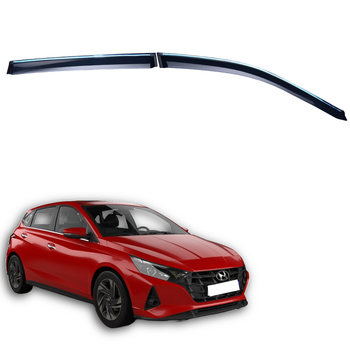 Door Visor Chromeline For Hyundai i20