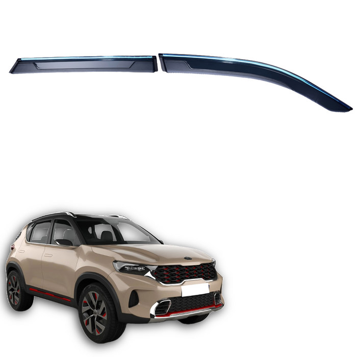 Door Visor Chromeline For KIA Sonet (2020) Onwards