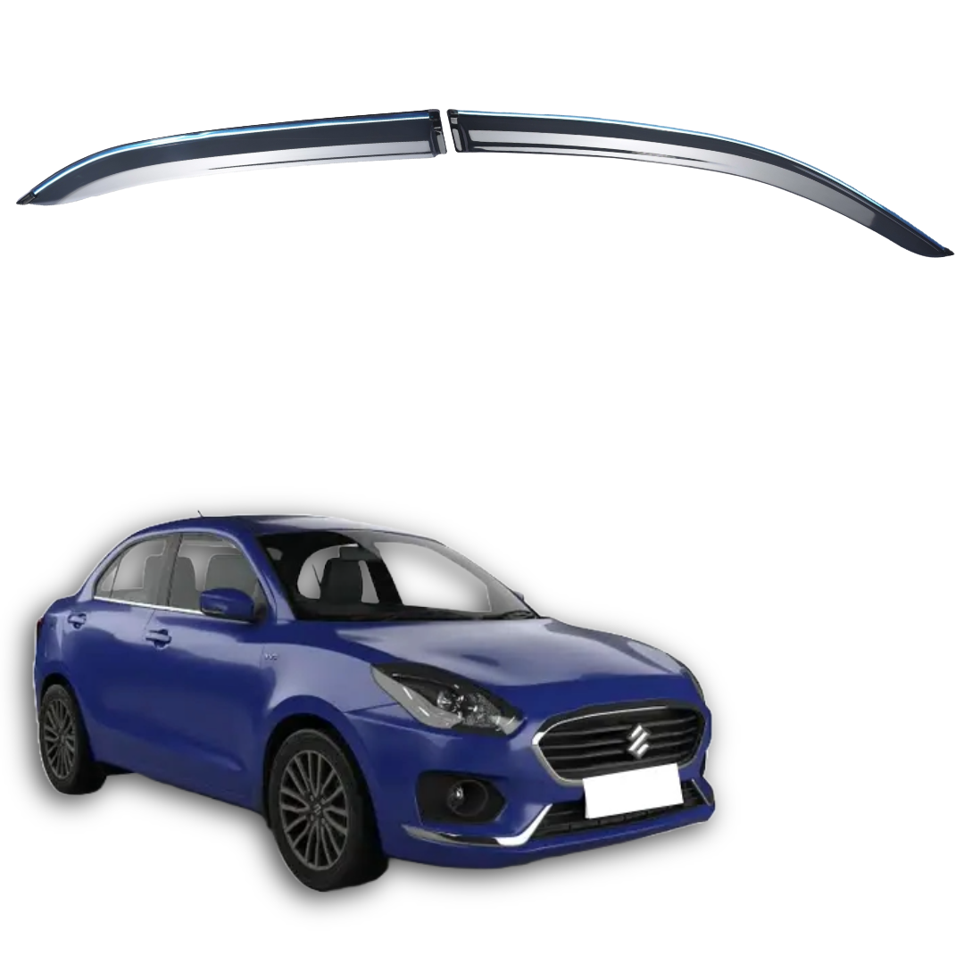 Door Visor Chromeline For Suzuki Dzire (2017-2024)