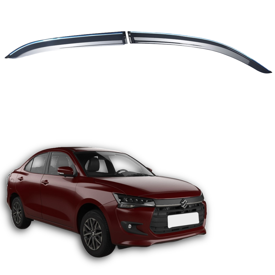 Door Visor Chromeline For Suzuki Dzire (2024) Onwards