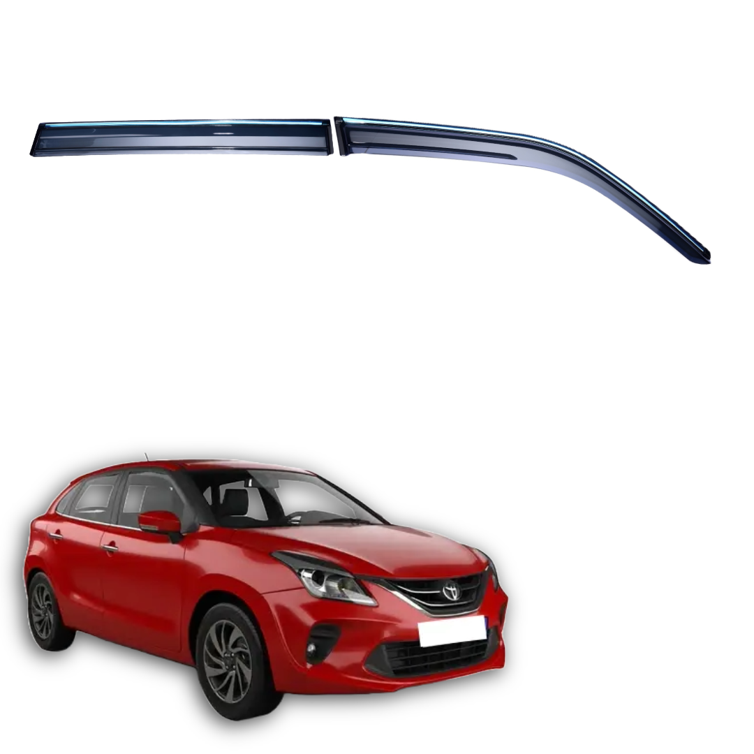 Door Visor Chromeline For Toyota Glanza (2019) Onwards