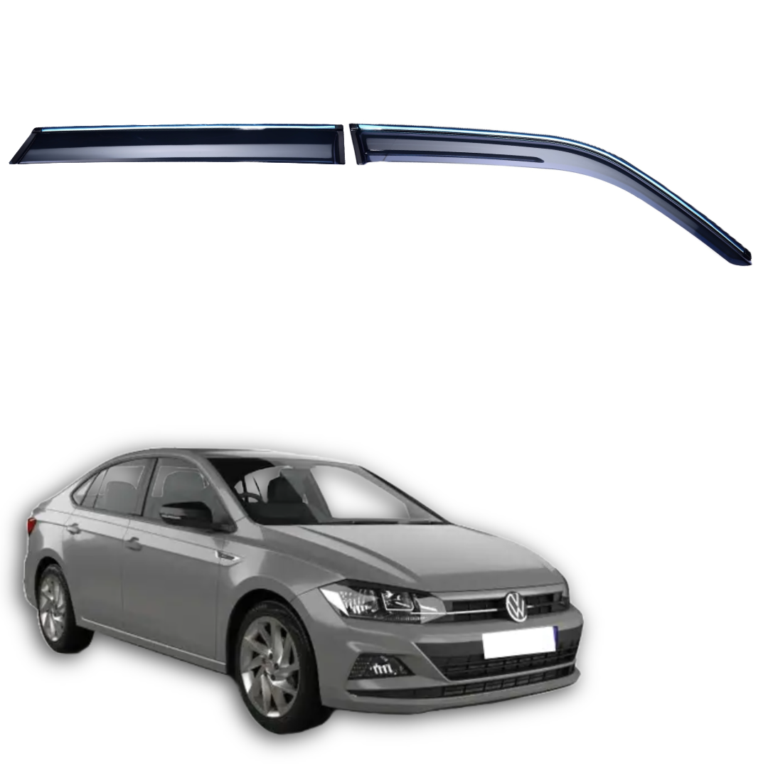 Door Visor Chromeline For Volkswagen Virtus (2022) Onwards