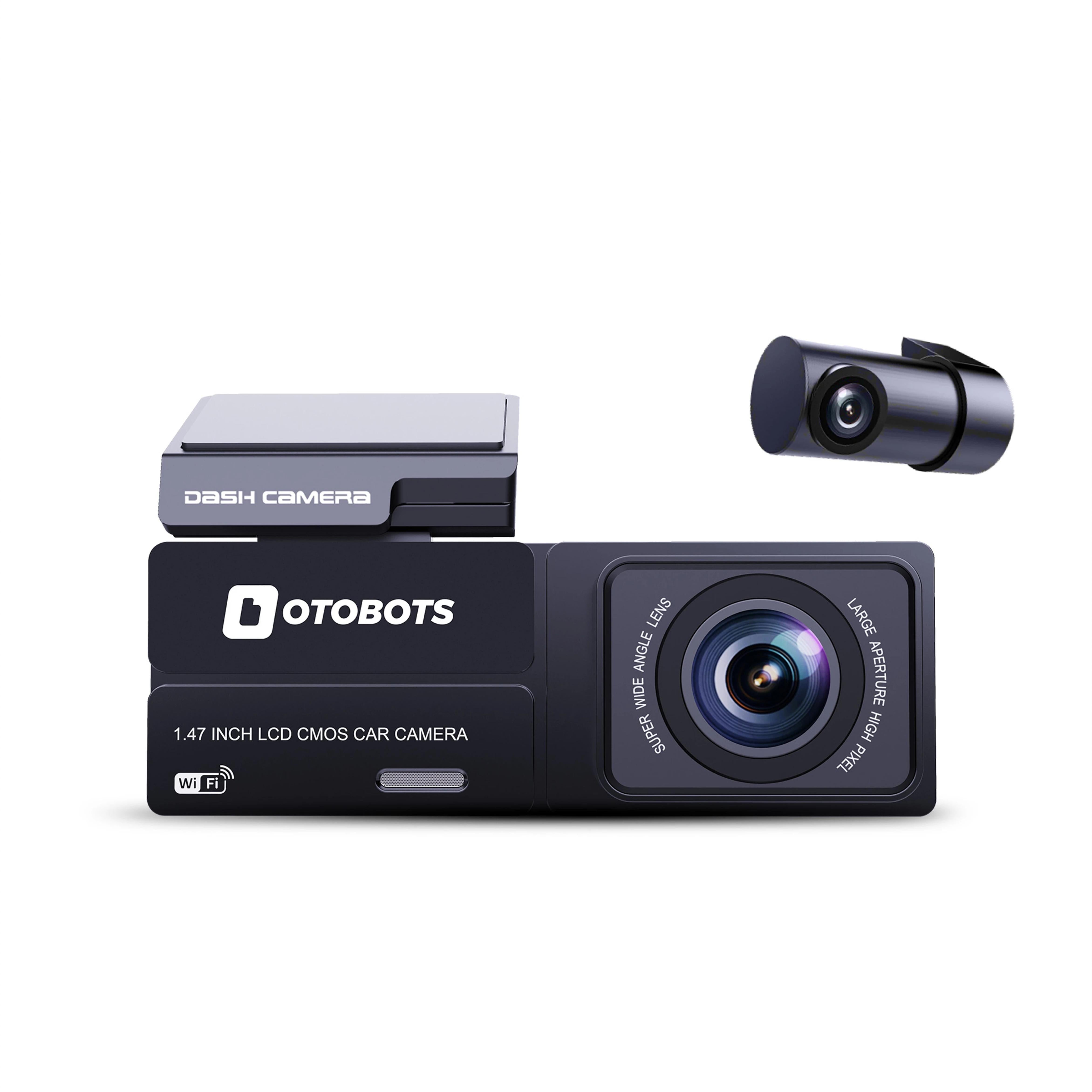 Otobots DVR3036 Car Dash Camera with 2K Real QHD, Recording, 24H Parking Monitoring, WiFi App Control, Night Vision, G-Sensor, 1.47