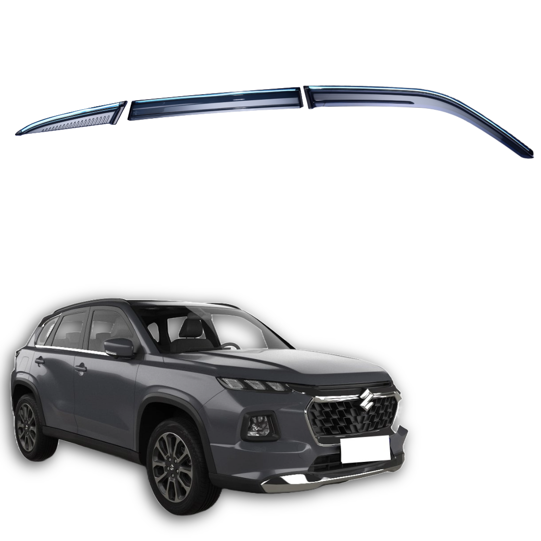 Door Visor Chromeline for Suzuki Grand Vitara (2023 Onwards) Set Of 6