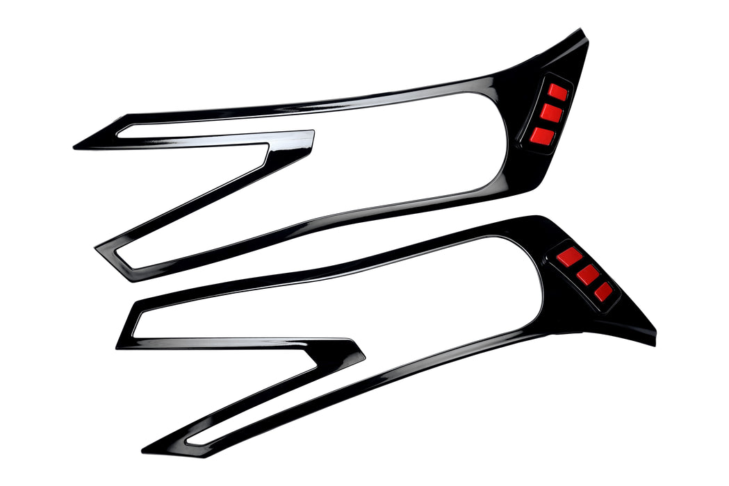 Black Applique Kit for Brezza 2015 Set of 5 Items