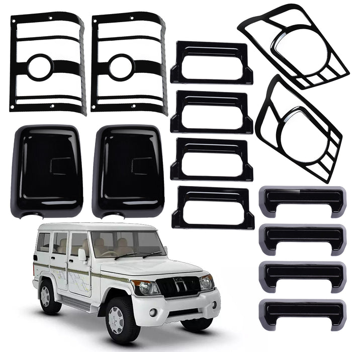 Black Applique Kit for Bolero 2011+ Set of 5 Items