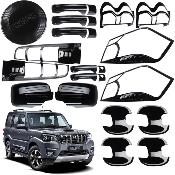 Black Applique Kit for Scorpio classic Set of 6 Items