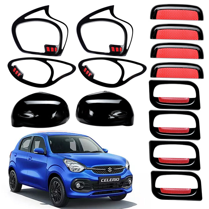 Black Applique Kit for Celerio 2021 Set of 5 Items