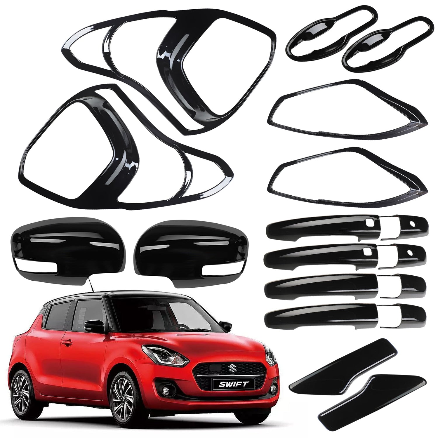 Black Applique Kit for Swift 2018 Set of 5 Items