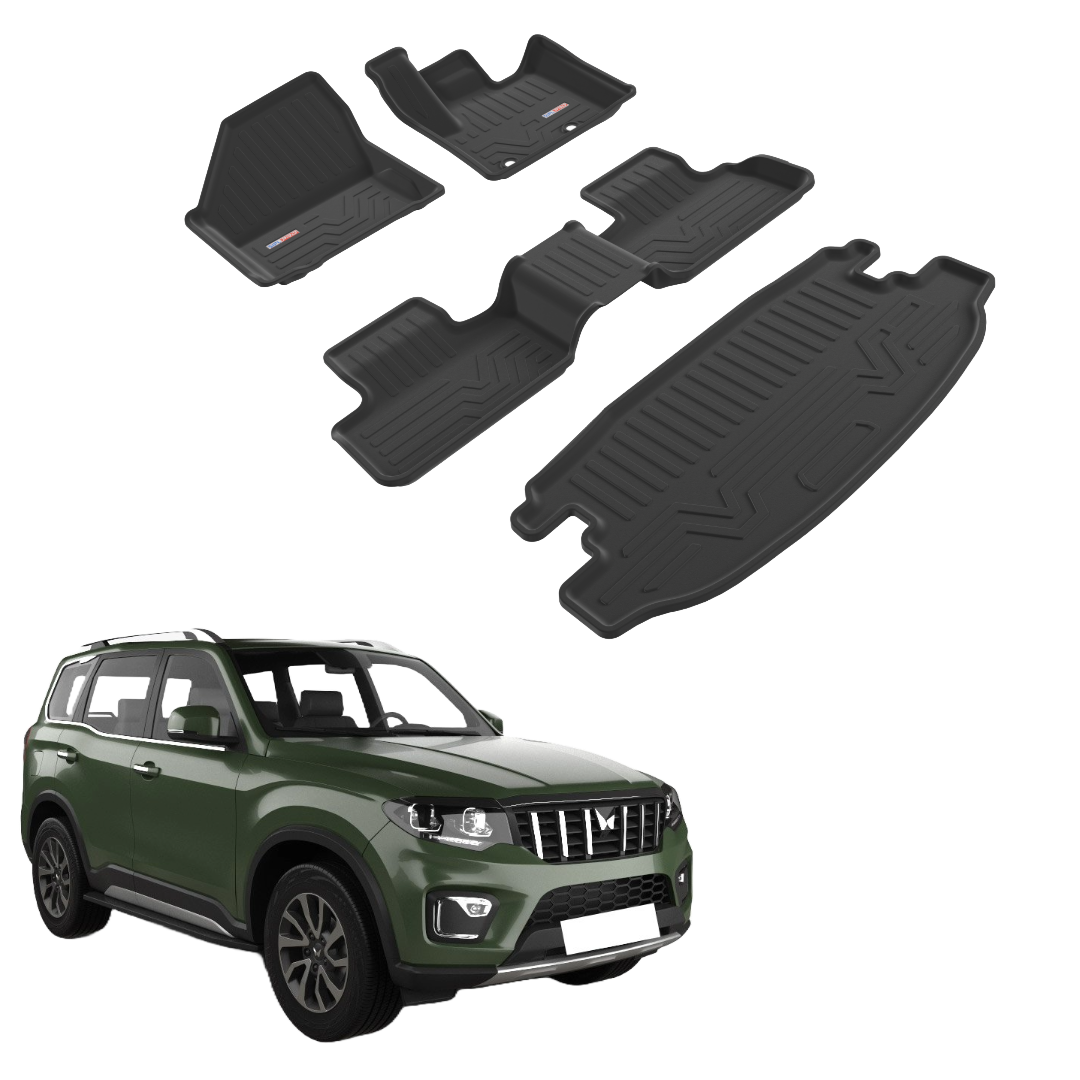 TPE Floor Mat For Mahindra Scorpio N Automatic (2022) onwards