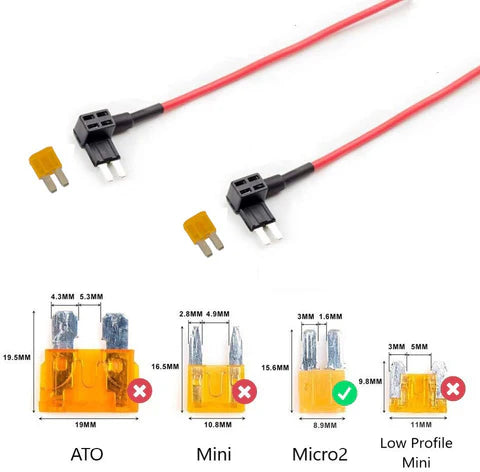 Fuse TAP Adapter - Micro2 - Set of 2