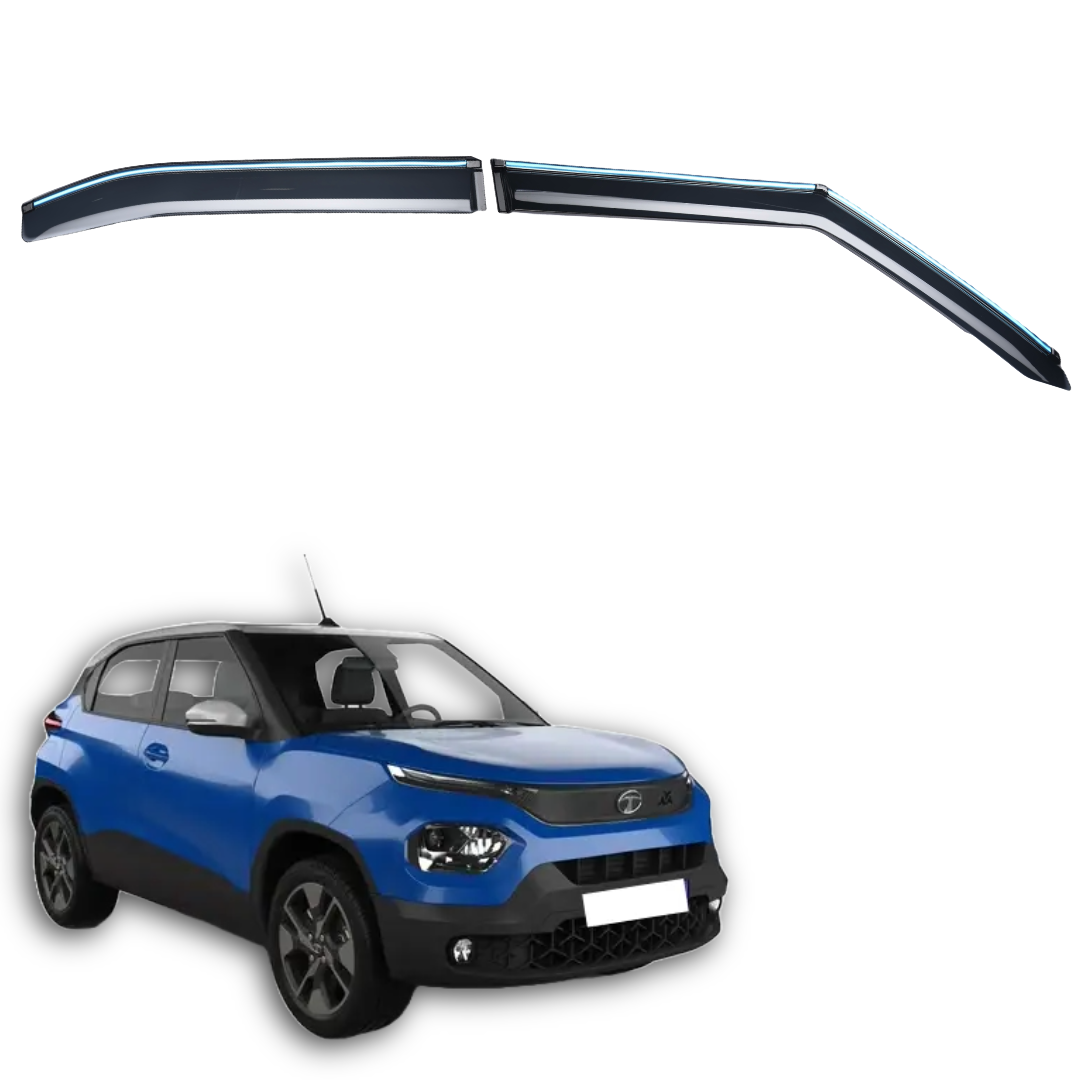 Door Visor Chromeline For Tata Punch (2021-Present)
