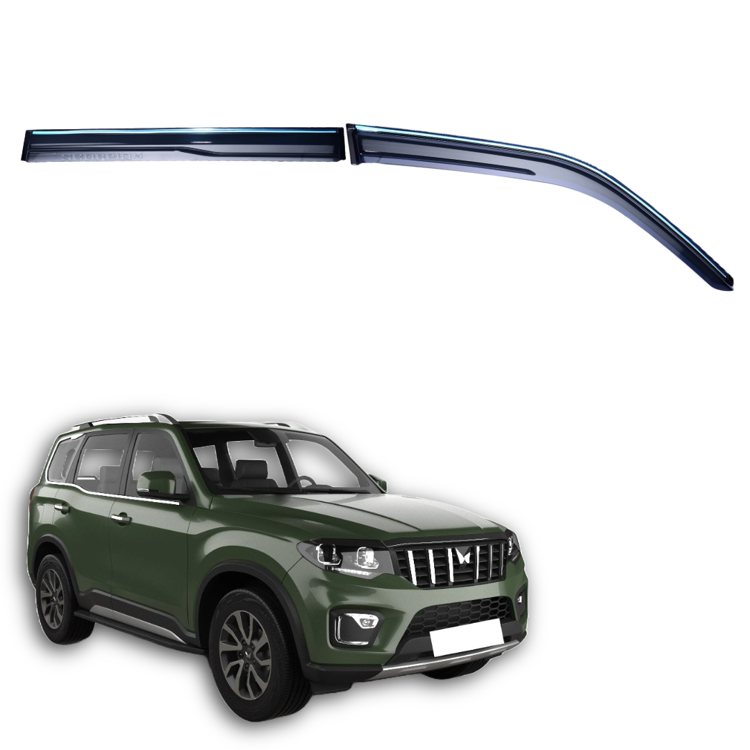 Door Visor Chromeline For Mahindra SCORPION N