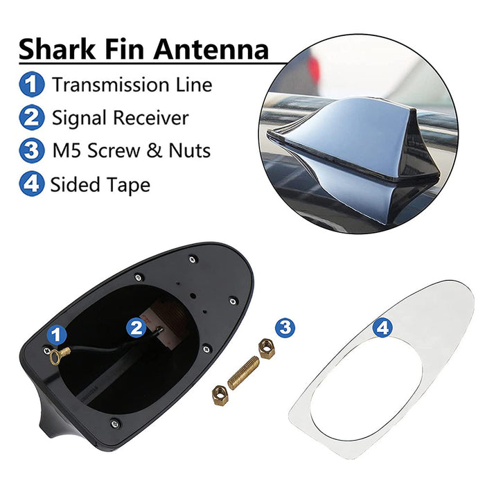 Shark Fin Antenna (Universal For Any Car)