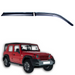 Door Visor Chromeline For mahindra THAR ROXX