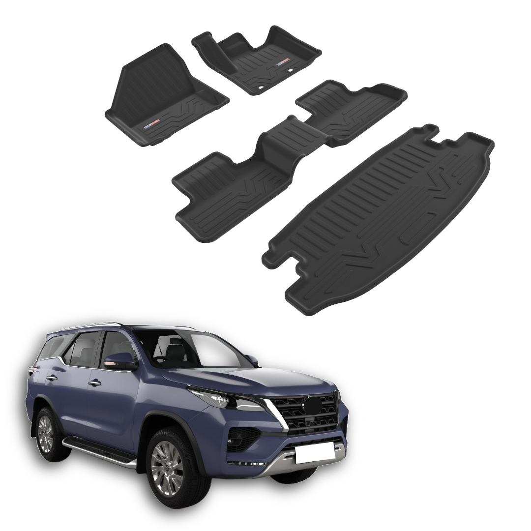 TPE Floor Mat For Toyota Fortuner Manual (2016) onwards