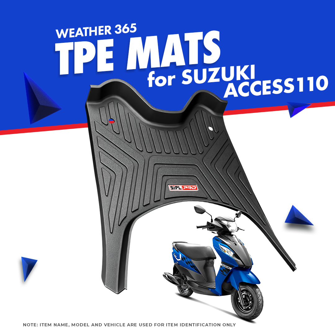 Two Wheeler Floor Mats Suziki Access 110