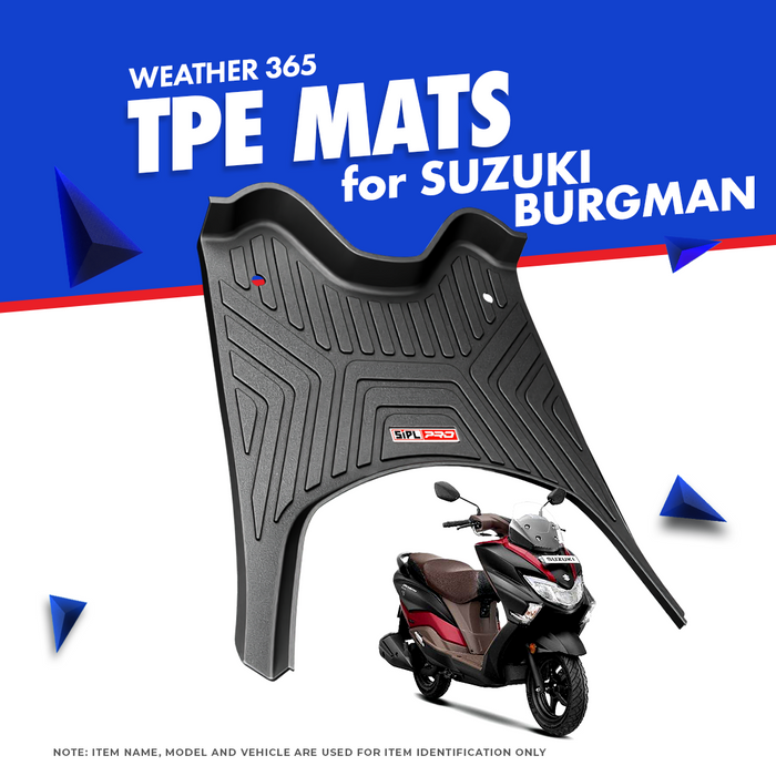 Two Wheeler Floor Mats Suzuki Burgman