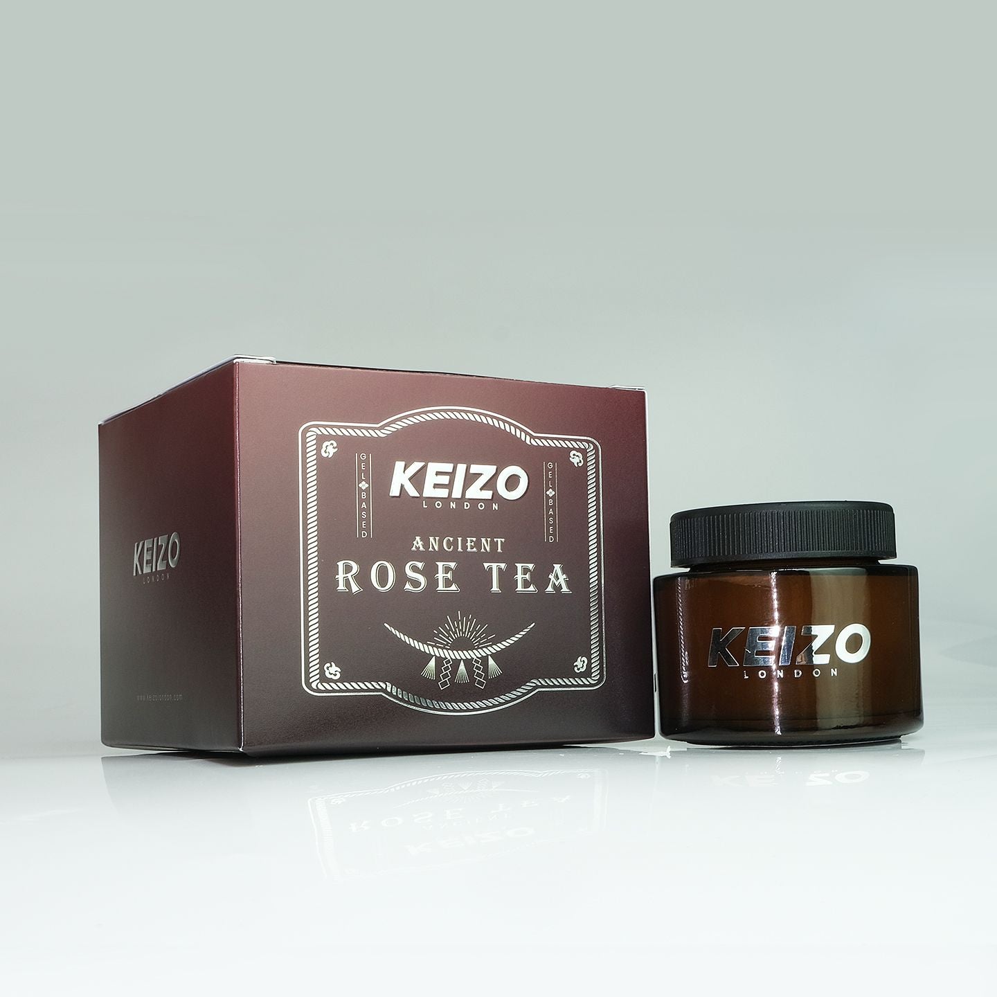 Keizo Gel Car Perfume-60g | Ancient Rose tea | Car Perfumes fresheners | Long lasting fragrance