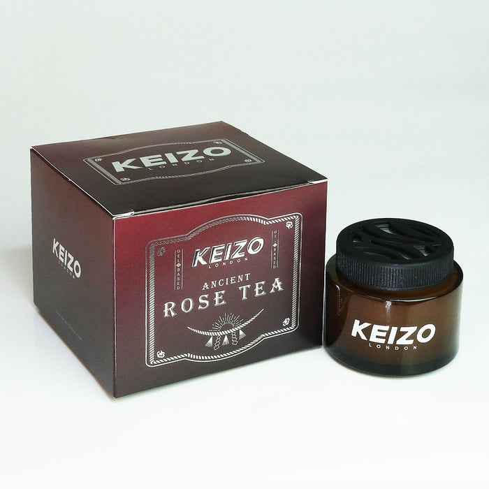 Keizo Gel Car Perfume-60g | Ancient Rose tea | Car Perfumes fresheners | Long lasting fragrance