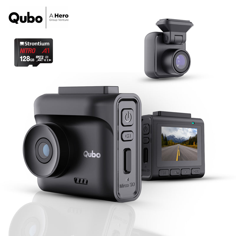 BUNDLE DEALS - Qubo Dash Cam Pro 2.7K Dual